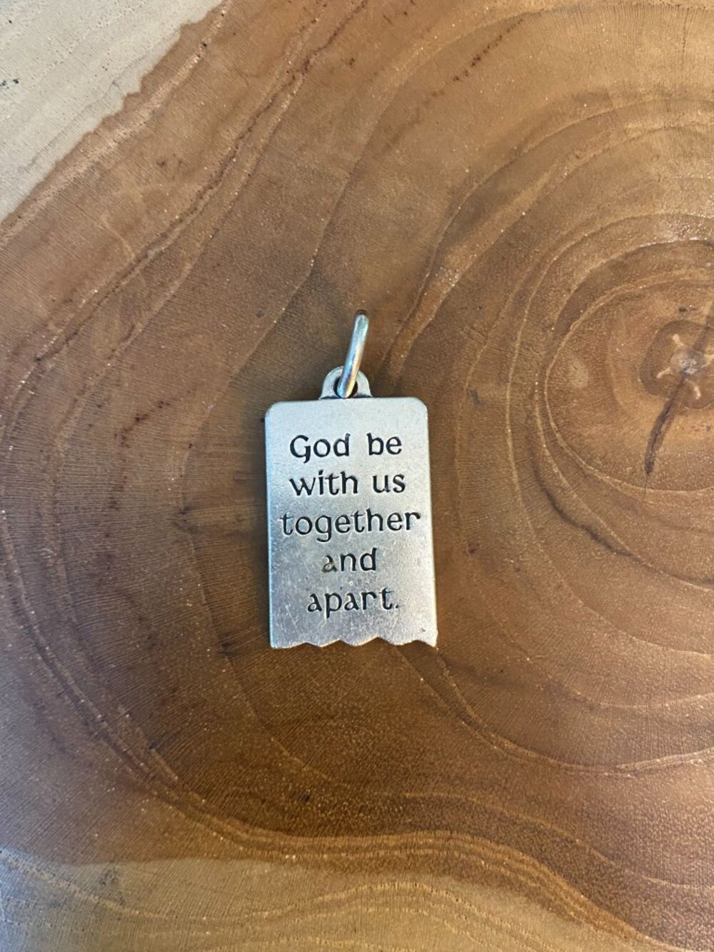 RETIRED James Avery Mizpah Pendant, Sterling Silver